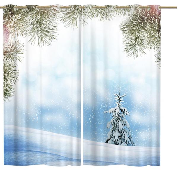 oesenschal-christmas-tree-set-2teilig